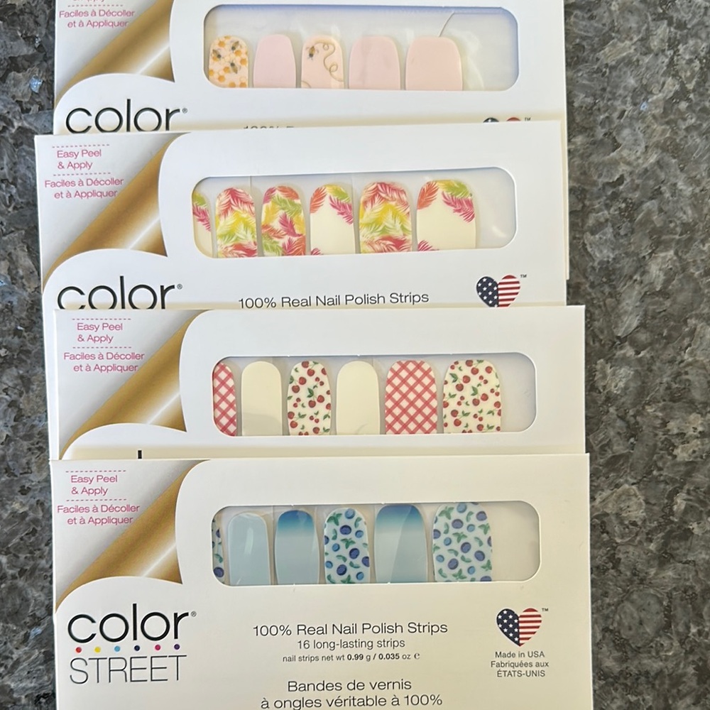 Color Street Nail Polish Strips Set